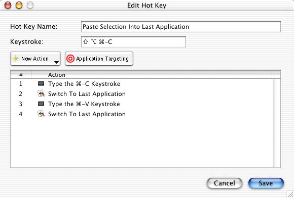 Hot Key Editor