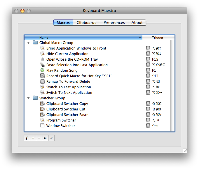 Maestro Issue Number. taste of Keyboard Maestro.