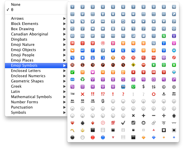 Icon Chooser Window